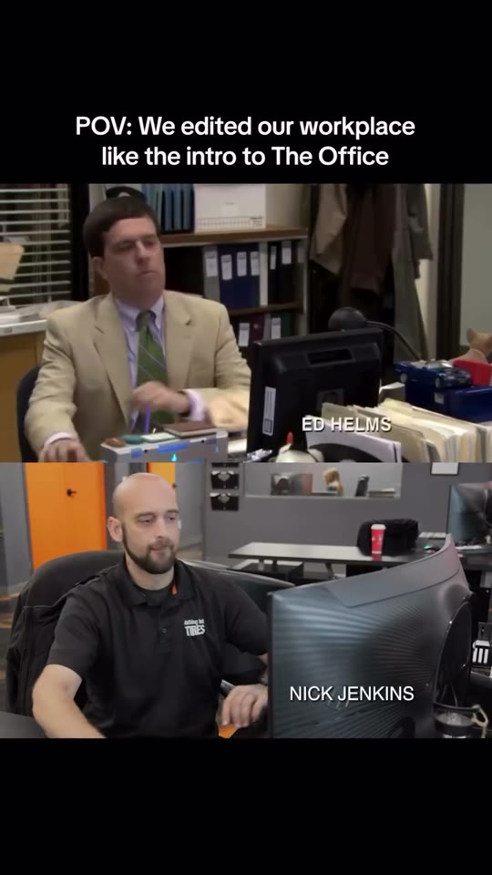 Headset at monitor scene