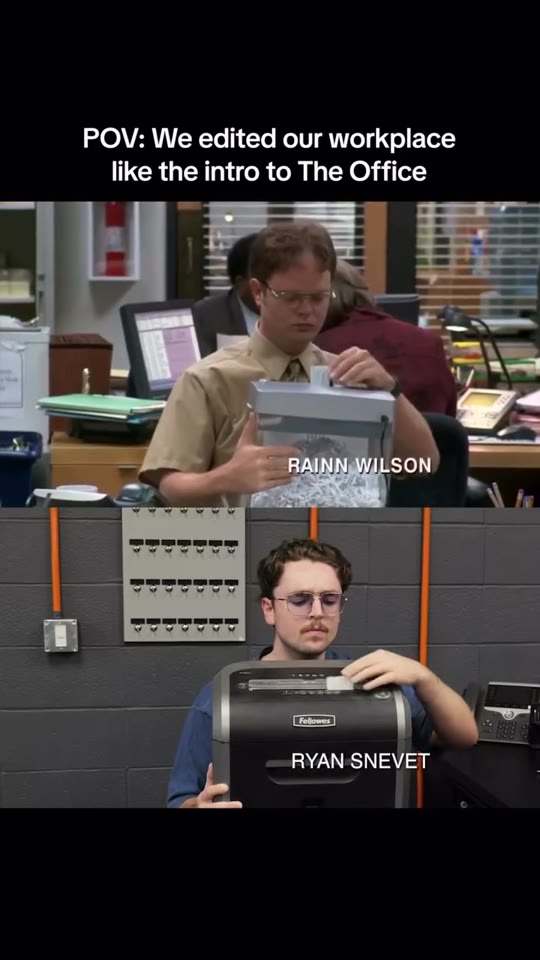 Serious desk work scene